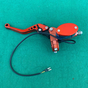 x战警战狼极客电摩电动车配件碟刹左右上泵总成刹车油泵雅迪