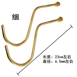 包邮台球桌三角架挂钩放架杆挂勾桌球台三角框铜钩子桌球用品配件