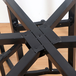 新品米字架折叠桌脚 o餐桌脚大圆桌支架 方桌桌脚 桌腿 活动钢铁