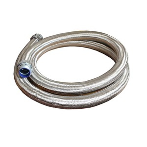 304不锈钢金属编织缠绕穿线管机床电气电缆护套管抗拉伸防鼠软管