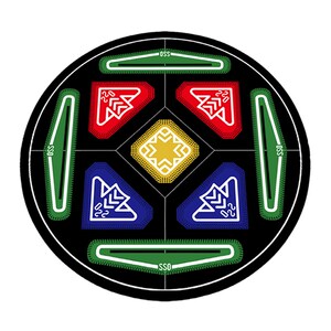 家用版跳舞毯跳舞机单人练习地毯双人跳舞减肥健身瑜伽垫防滑地垫