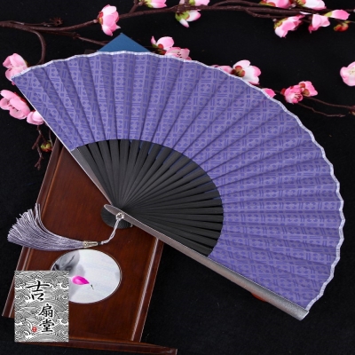 铁扇暗器扇子男生霸气逍遥劲折扇金属金属铁骨扇功夫扇骨扇