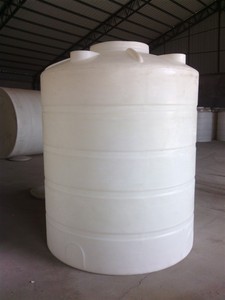 4吨立式储水罐 塑料容器 4立方塑A料桶 4000L滚塑容器 平底大水桶
