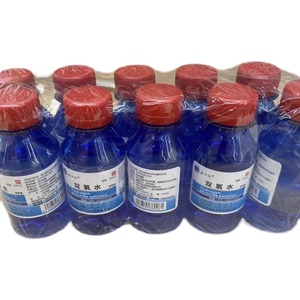 鑫华凯双氧水3%过氧化氢100ml*10瓶皮肤伤口耳道清洗口腔消毒液