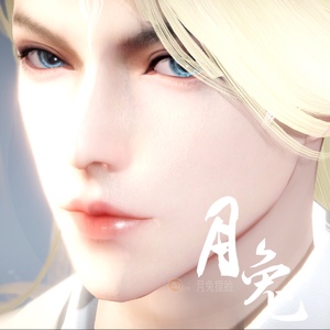 天谕手游捏脸数据 成男 玉虚圣堂流光刃通用 帅气 男神 精灵 月兔