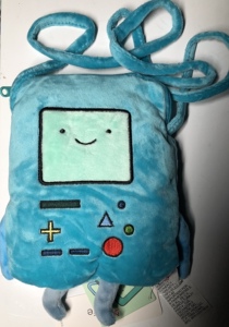 【8折】miniso名创优品探险活宝联名哔莫bmo毛绒填充手机斜挎包