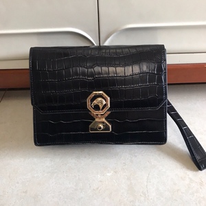 新款史蒂芬男包手拿包真皮鳄鱼纹休闲手包鹰头翻盖手拎包时尚钱包