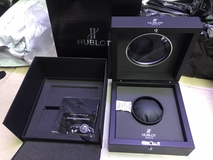 宇舶手表盒恒宝收纳盒子黑色包装盒 全套表盒带说明书和手提袋