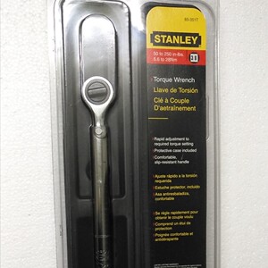 stanley史丹利专业级可调式扭力扳手86-354丅 86-351丅