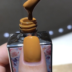 花芽显白浅黄南瓜系列光疗甲油胶树脂指甲胶好上色美甲店专用持久