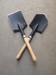 正品6411工厂q209a铲子尖头木柄户外铁锹俄式209小铁锹平头工兵铲