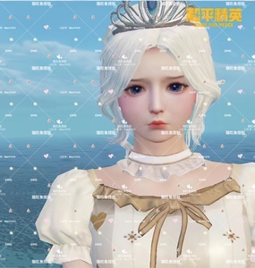 (猫吃鱼原创捏脸)和平精英原创捏脸数据女吃鸡手游  可怜兮兮