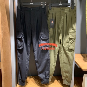 5折dickies国内专柜21秋季女式薄款休闲慢跑裤工装长裤dk009499