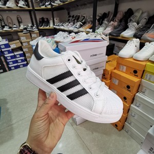 抽象鸟夏季透网男女同款系带贝壳头小白鞋学生百搭休闲板鞋经典鞋