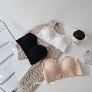 胸托婚纱专用薄款