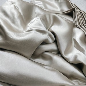 真丝布料桑蚕丝100%素绉缎