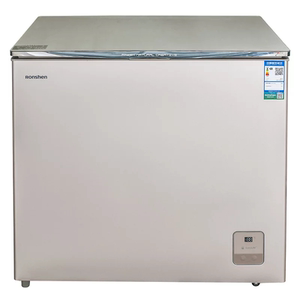 容声210升冷柜电脑控温bd/bc-210ebal/hc钛空金玻璃家用冰柜