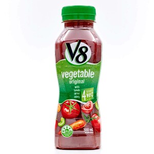 美国金宝v8低脂混合蔬菜汁饮料300ml健康浓缩饮品果蔬汁 7个包邮