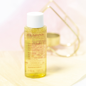 中小样@娇韵诗clarins新版黄水保湿化妆水50ml温和柔肤舒缓湿敷