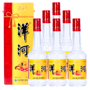 洋河特曲42度500ml*6瓶整箱装国产浓香型家常口粮酒洋河大曲酒