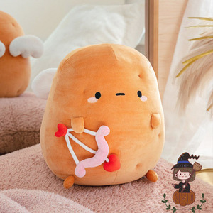 美国直邮smoko土豆丘比特爱情天使玩偶毛绒抱枕30厘米高可爱礼物