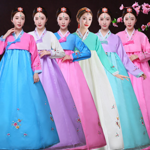 2024新款韩国大长今古装传统韩服民族服装成人朝鲜族舞蹈表演服女