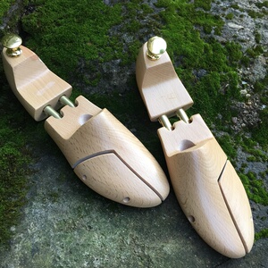 进口榉木鞋撑皮鞋定型防皱保持鞋型不走样实木可调鞋撑