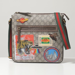 gucci/古奇经典gg古驰男女通用时尚单肩徽章帆布包406408正品代购