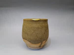 淄博窑 博山窑 出土 唐代茶叶末釉大茶杯 高古陶瓷茶具 茶器 老茶