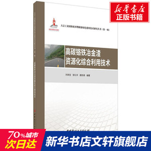 【新华文轩】高碳铬铁冶金渣资源化综合利用技术 正版书籍 新华书店旗舰店文轩官网 中国建材工业出版社