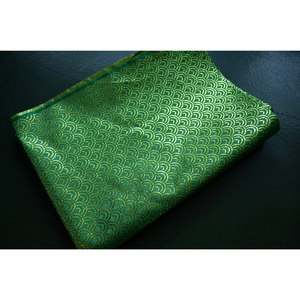 布头 龙鳞纹织锦缎 绿色 50x75cm
