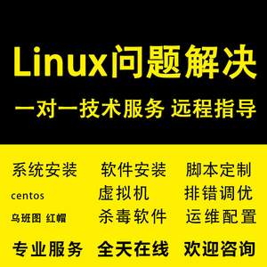 Linux系统安装问题处理centos乌班图服务器远程维护技术支持