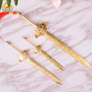 七星剑法器宝剑锌合金张天师钟馗玄天上帝真武大帝法器配件