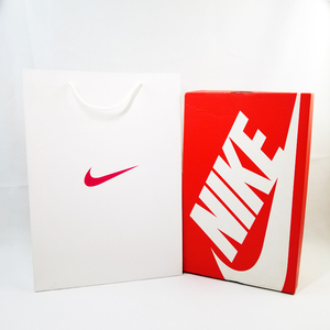 耐克新款鞋盒手提纸袋礼品袋nike白卡纸运动服装购物包装袋子定制