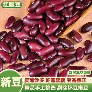 云南大红腰豆红芸豆新货500g农家特产饭豆新鲜四季豆米云豆子干货