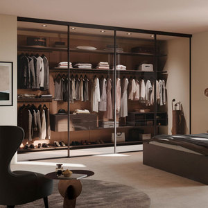 德国进口 raumplus 德禄 s1200 air 玻璃移门 apperia 衣帽间定制