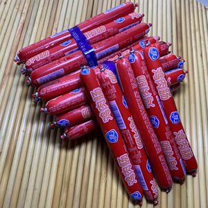 山东诸城外贸红皮尽美鸡肉火腿肠50g 火锅泡面火腿50根装