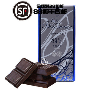 俄罗斯巧克力阿斯托利亚纯黑苦巧克力 高可可含量85%黑巧克力特价