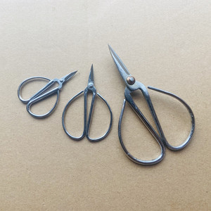 纯手工铁打小剪刀咪咪剪复古绣花剪刀中国风道具铁剪刀怀旧老剪刀