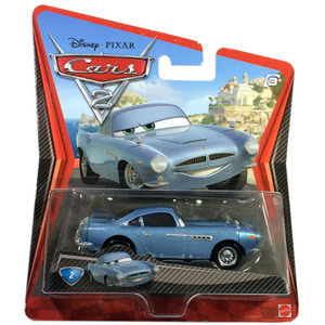 2011迪士尼赛车总动员2基础小车麦克飞弹w1938盒装如图轻微盒损