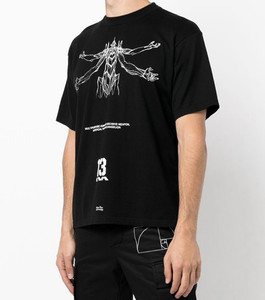 undercover uc高桥盾联名eva福音战士13号机神话 男女宽松短袖t恤