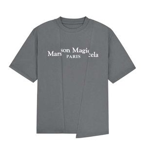 mm6 maison margiela paris 马丁马吉拉解构拼接男女宽松短袖t恤