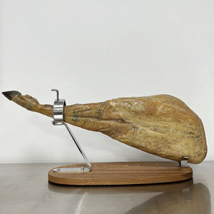 西班牙火腿架进口金檀实木底座火腿支架切5j火腿专用非不锈钢架子