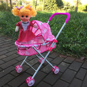 儿童玩具推车小女孩带洋娃娃仿真手推车婴儿宝宝3-5-6岁8生日礼物