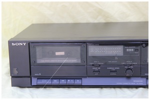 二手原装日本 索尼TC-W311卡座 磁带机 双卡磁带机  磁带播放器