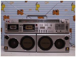 日本原装 二手收录机 东芝 983 大型双卡收录机 功能正常 实物机