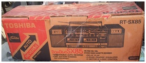 原装二手 东芝RT-SX85收录机 功能全好 收音机 磁带机 卡带机
