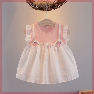 织里童装夏女宝宝夏季洋气女童公主裙子0-3岁婴儿纯棉夏装连衣裙