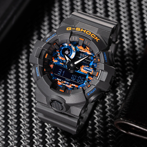 卡西欧g-shock白敬亭同款炫夜之战潮流运动手表男ga-700ct-1a 140