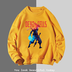 死亡细胞dead cells游戏周边2021青少年秋装卫衣潮款男女情侣长袖